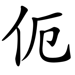 伌字字形