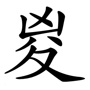 㚇字字形